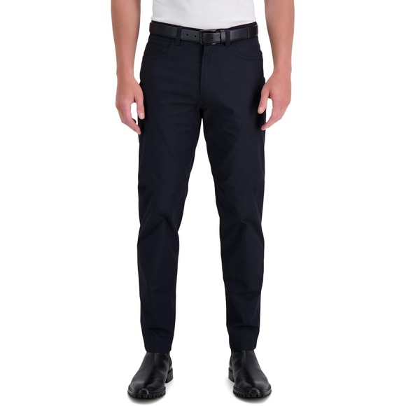 Kenneth Cole Mens Tech Pants Stretch Slim Fit Black Sz 36x32 NWT‎ - Picture 1 of 10